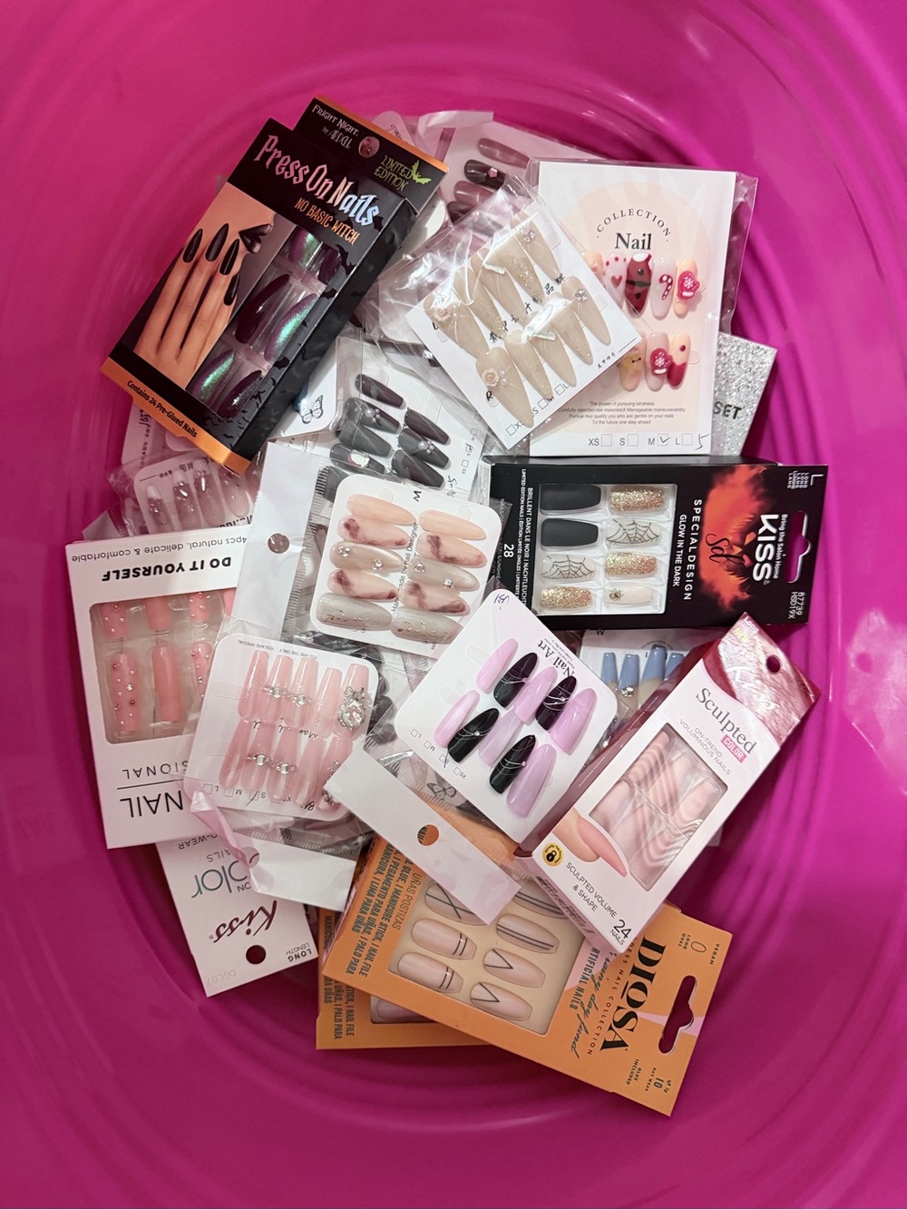 Assorted Press-On Nails Bundle